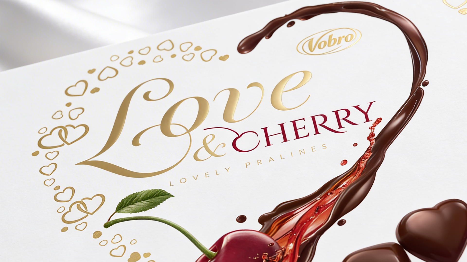 Front-of-pack macro · cherry splash artwork