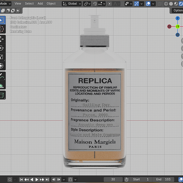 Rendered