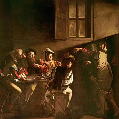 Caravaggio, Calling of Saint Matthew